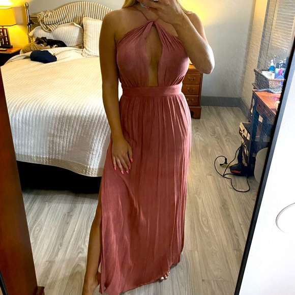 Dresses & Skirts - Lightweight maxi dress with plunging neckline
